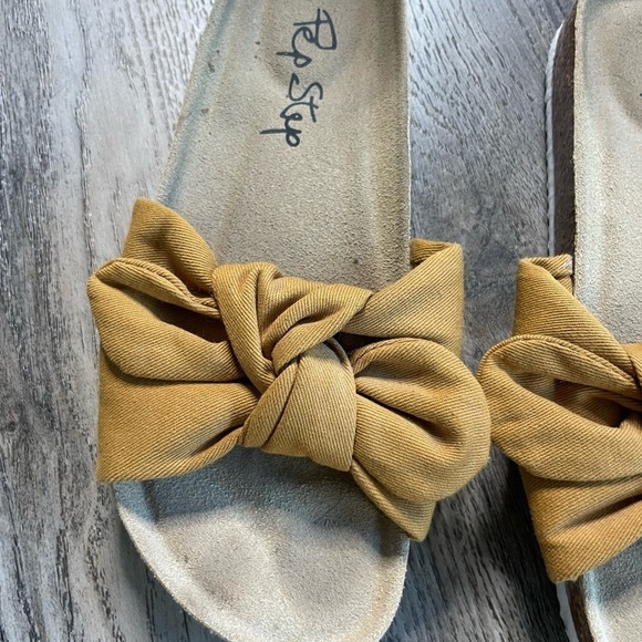 Pep Step Women’s Cute Summer Sandals with Tie Knot On Top - Picture 2 of 6